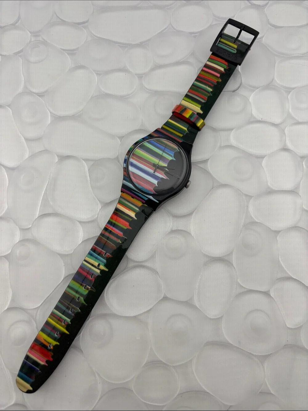 Swatch Watch - SUOZ118 - TIME IS NEVER TIME ENOUGH